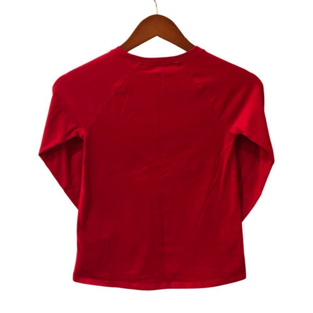 Girls Reindeer Long Sleeve Tee - Picture 2 of 3